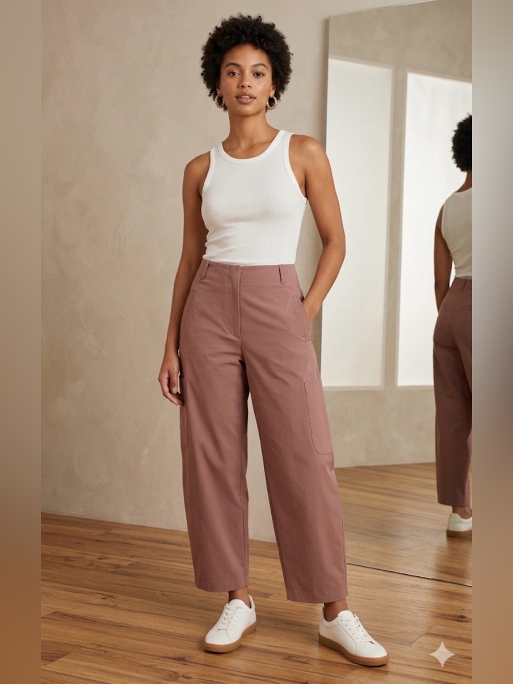 Boss Women’s Utility Pants Size 6 Rust Brown
